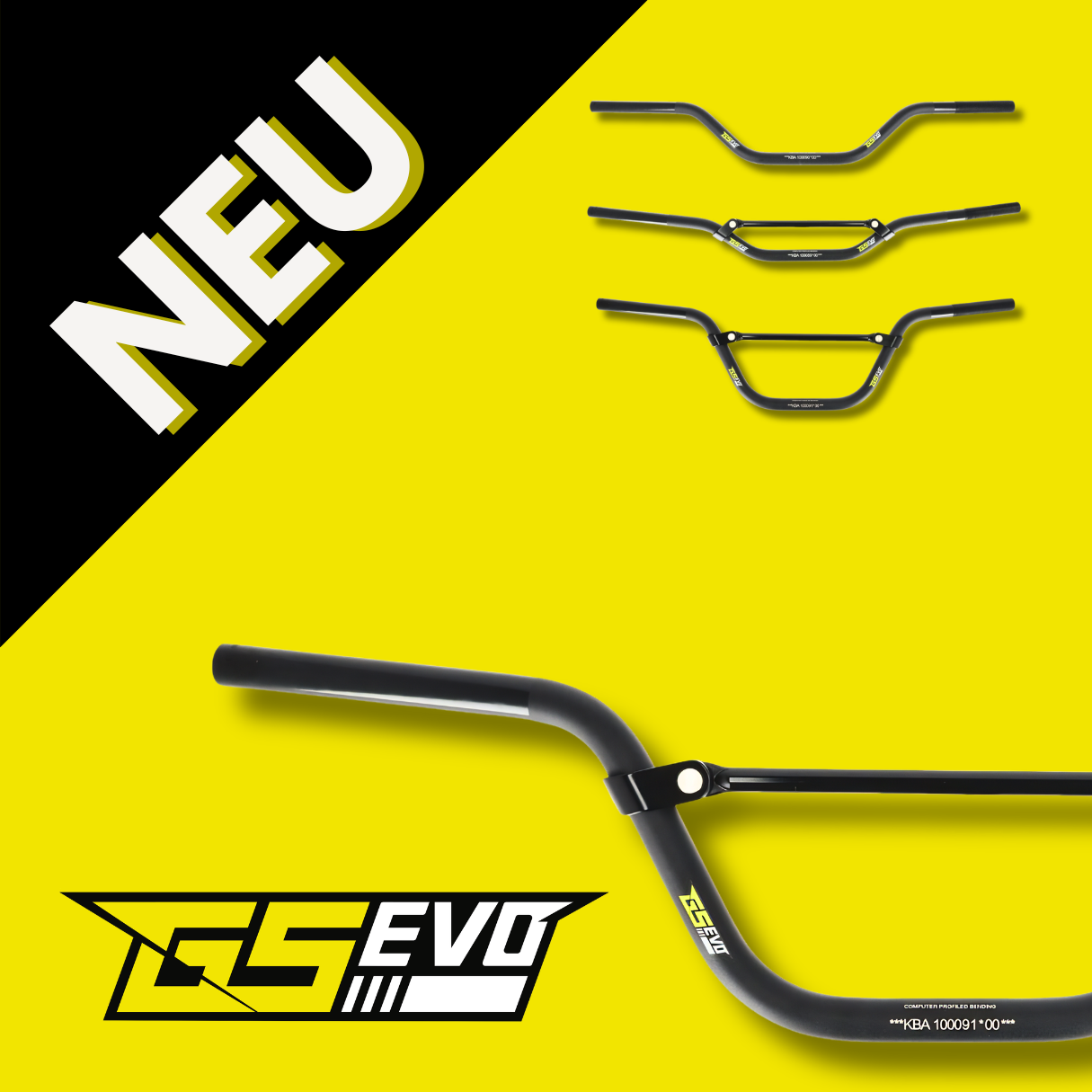 GS EVO Tuning Lenker fuer Simson