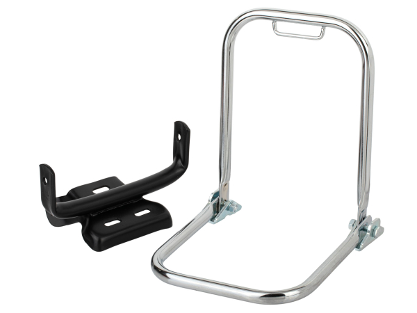 Gepäckträger verchromt kpl. Mit Schutzblechhalter S50, S51