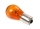 Kugellampe, Signallampe 12V PY21W BAU15s, gelb-orange