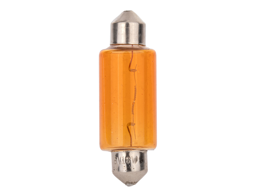 Soffitte 6V 18W (Orange)