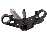Untere Gabelbrücke schwarz für Simson S51, S70