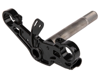 Untere Gabelbrücke schwarz für Simson S51, S70
