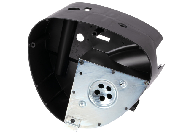 Luftfilterkasten mit Abdeckplatte für Metall-Seitendeckel S50, S51