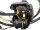Schalterkombination 8626.19/16 kompl. m. Kabel 12Volt ohne Lichthupe Enduro-Hochlenker S51/1E, S70/1E