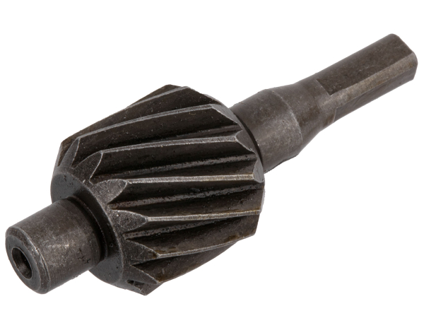 Schraubenrad Z=13 Tachoantrieb am LM-Deckel  Antriebskettenrad Z=16