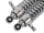 Set Replika Stoßdämpfer S51 Enduro 360mm verstellbar, verchromt