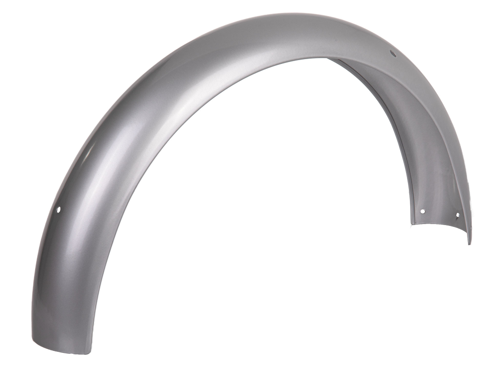 Schutzblech Kotflügel Hinten, Silber Pulverbeschichtet - Für Simson S S51 S70