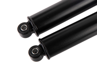 Stoßdämpfer SET hinten kurze Ausführung schwarz KR51 bis Bj.78. ( Länge 300mm )