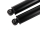 Stoßdämpfer SET hinten kurze Ausführung schwarz KR51 bis Bj.78. ( Länge 300mm )
