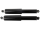 Stoßdämpfer SET hinten kurze Ausführung schwarz KR51 bis Bj.78. ( Länge 300mm )