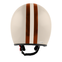 Schutzhelm für Moped  beige/braun ähnlich DDR Typ