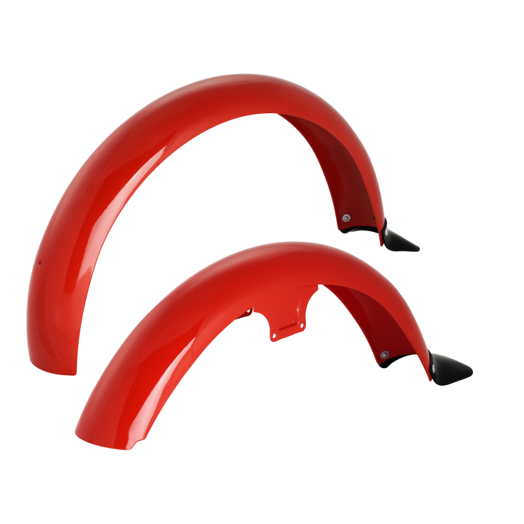 Rot Set Kotflügel für S51, S70 Comfort Flammenrot