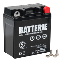 AGM-Batterie - 12V 3,0 Ah - YB3L-B für KR51...