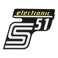 Klebefolie Seitendeckel - electronic - gelb S51 1....