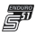 Klebefolie Seitendeckel -Enduro- silber, S51 1. Qualität