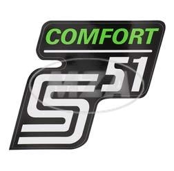 Klebefolie Seitendeckel -Comfort-, grün, S51 1. Qualität