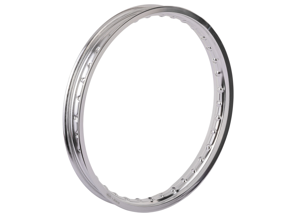 Alufelge 1,50x16 poliert S50, S51, Schwalbe KR51/2 KR51/1