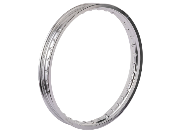 Alufelge 1,50x16 poliert  S50, S51, Schwalbe KR51/2 KR51/1