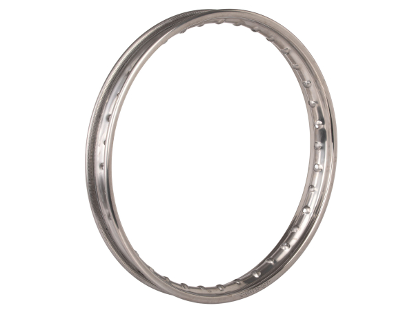 Edelstahlfelge 1,50x16 Zoll, 36-Loch  S50, S51, Schwalbe KR51/2 KR51/1