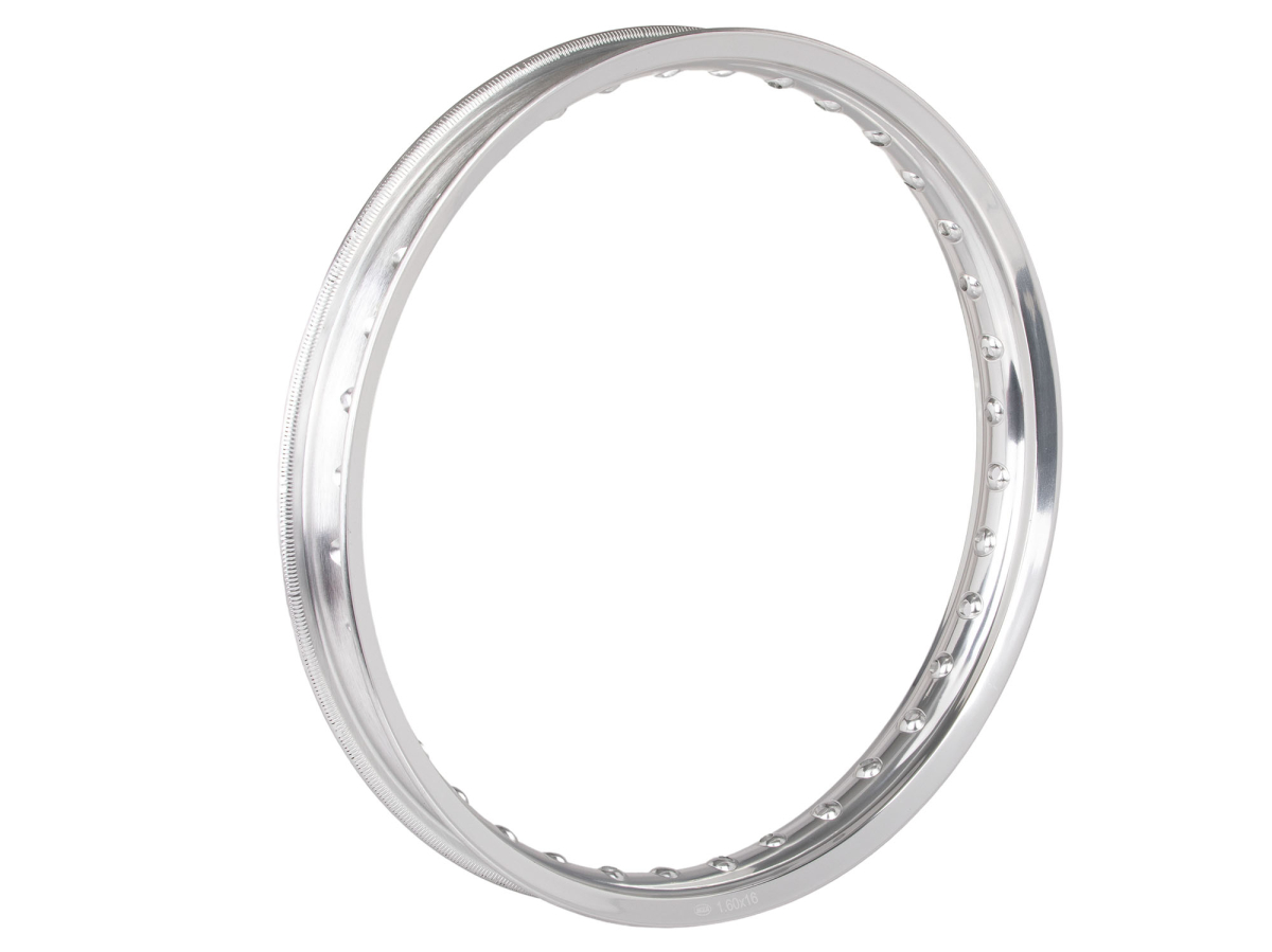 Alufelge 1,60x16 poliert S50, S51, Schwalbe KR51/2 KR51/1
