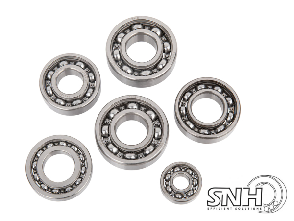 SNH Kugellager set 6-teilig - für alle Simson Motoren M531-754 S51, S53, S70, S83 , KR51/2 , SR50, SR80