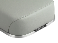 Premium Sitzbank Schwalbe KR51/1, Star SR4-2 grau m. Zierleiste und Schild