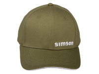 Basecap curved Farbe: olivgrün - Motiv: SIMSON