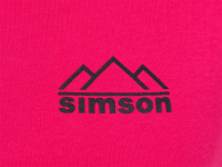 Damen-T-Shirt Farbe: pink - Motiv: Suhler Berge