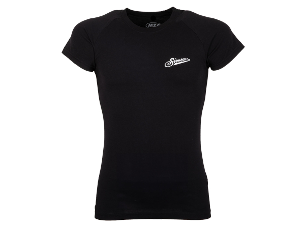 Damen-T-Shirt Farbe: schwarz - Motiv: SIMSON