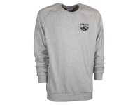 Herren-Sweatshirt grau meliert - Motiv: SIMSON - 100%...