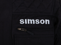 Motorradjacke SIMSON schwarz Größe: XL