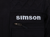 Motorradjacke SIMSON schwarz Größe: XL
