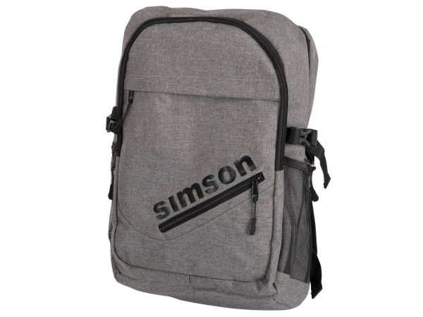 Rucksack Farbe: grau Motiv: SIMSON