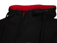 Sweatjacke schwarz rot - Motiv: SIMSON