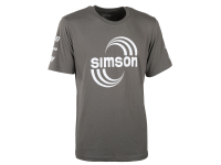 T-Shirt Farbe: grau Größe: L - Motiv: SIMSON...
