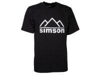 T-Shirt Farbe: schwarz - Motiv: SIMSON Berge - 100%...