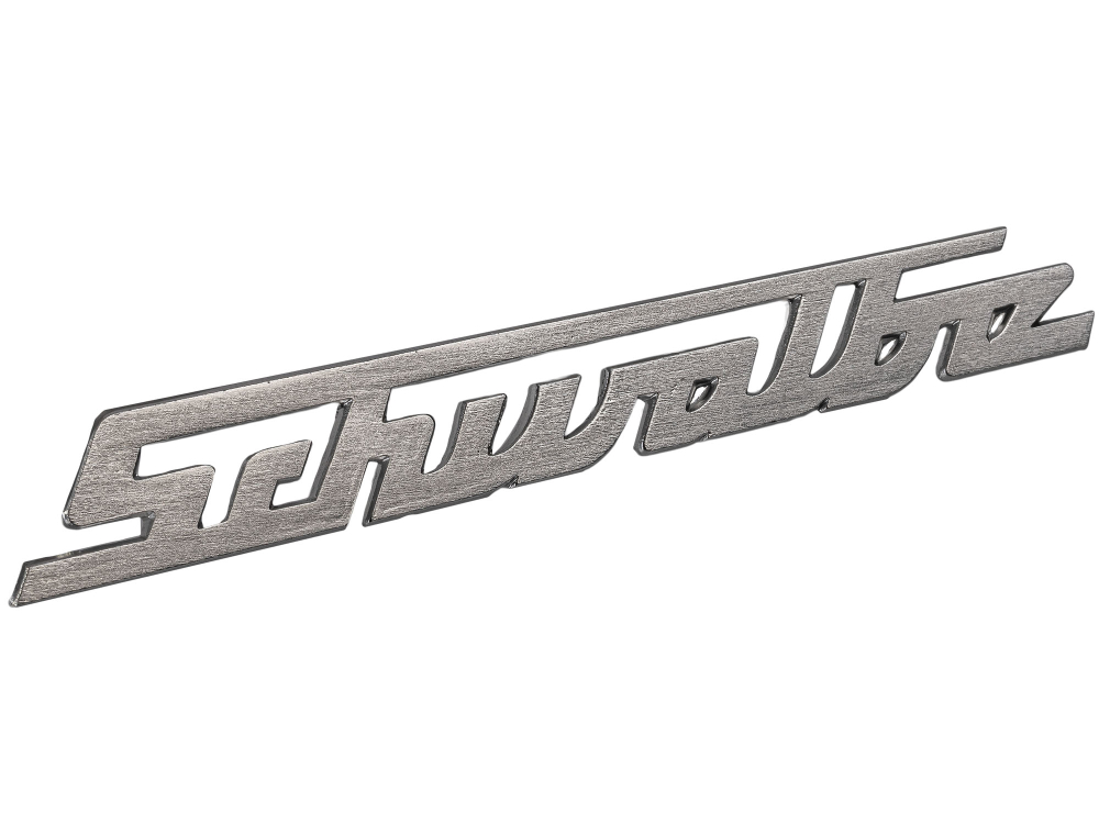 Schriftzug Schwalbe für Knieblech KR51/1, KR51/2 Aluminium