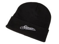 Wintermütze Beanie schwarz Motiv: SIMSON weich