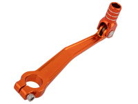 Schalthebel Kickstarter Set, eloxiert Orange