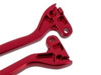 Handhebel für Kupplung und Bremse ALU eloxiert rot für Simson S50, S51, S53, S70, S83, SR50, SR80