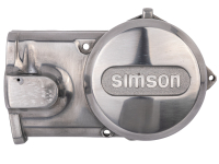 Limadeckel poliert - mit Simson Schriftzug, hell- M500-M700