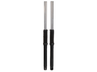 schwarze ZT-Tuning Telegabel für Trommelbremse SR50 Roller