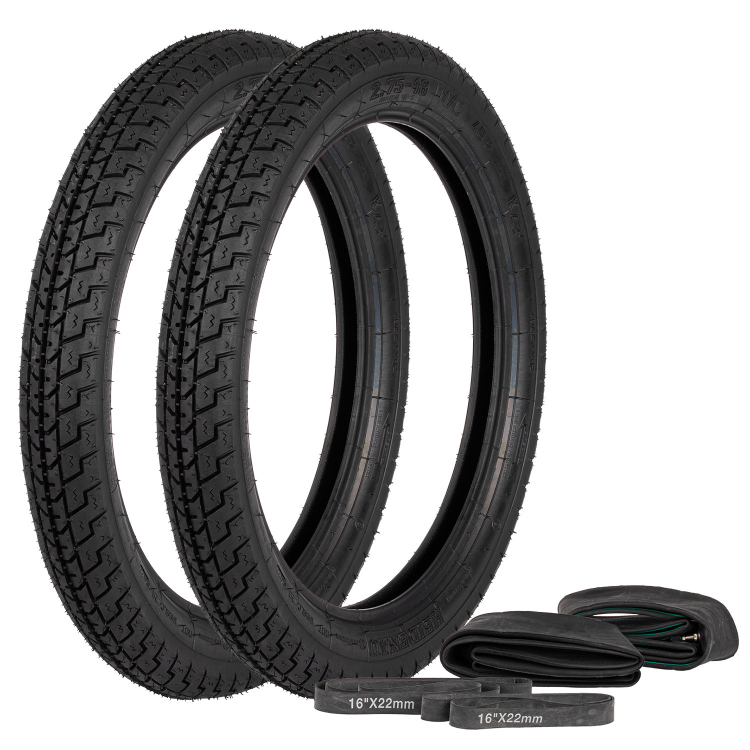 SET K43 Reifen + Schläuche, Felgenband für S51 Comfort
