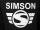 Herren-Sweatshirt schwarz - Motiv: SIMSON - 100% Baumwolle XS