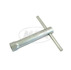 Zündkerzensteckschlüssel mit Knebel 18x120 z.B für Simson Schikra 125 für ZK-Schlüsselweite Ø18,00mm