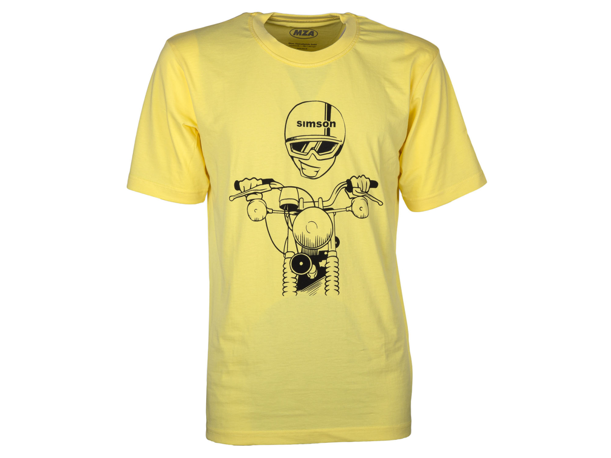 T-Shirt Farbe: FrozenYellow - Motiv: S51 Kumpel - 100% Baumwolle M