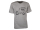 T-Shirt Farbe: hellgrau meliert Größe: L - Motiv: Schwalbe Basic - 100% Baumwolle
