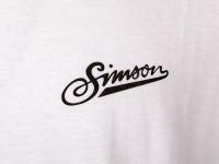 T-Shirt Farbe: weiß - Motiv: SIMSON XXL