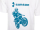 T-Shirt Farbe: weiß - Motiv: SIMSON Cross - 100% Baumwolle L