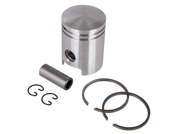 Kolben mit 2 Kolbenringen 38mm - S51, KR51/1, SR50 - ML-Megu 38 + 0,25mm - 1. Schleifmaß